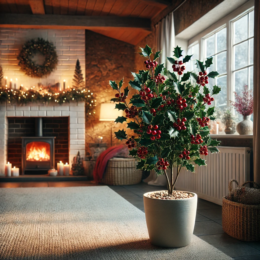 🌿 Árbol Acebo (Ilex aquifolium): Cuidados y Simbolismo 🎄