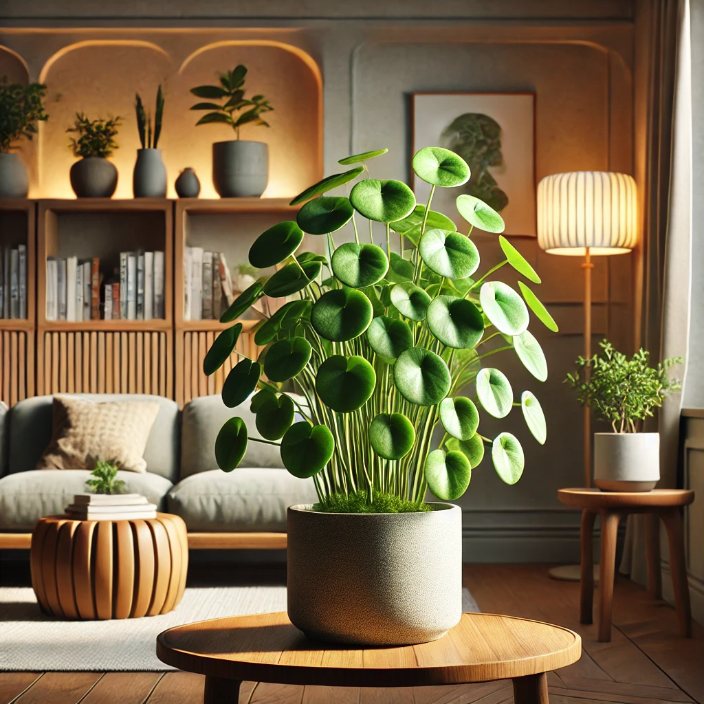 Planta del Dinero o Pilea Peperomioides