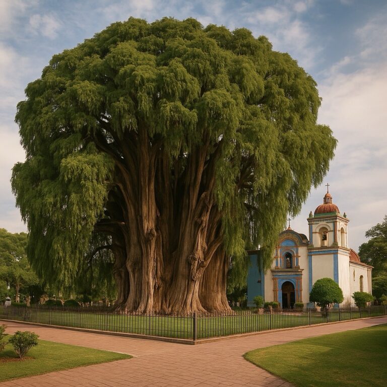 Árbol del Tule en Oaxaca, el ahuehuete más grande del mundo